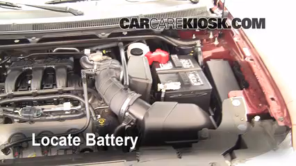 2009 Ford Flex SEL 3.5L V6 Battery Replace